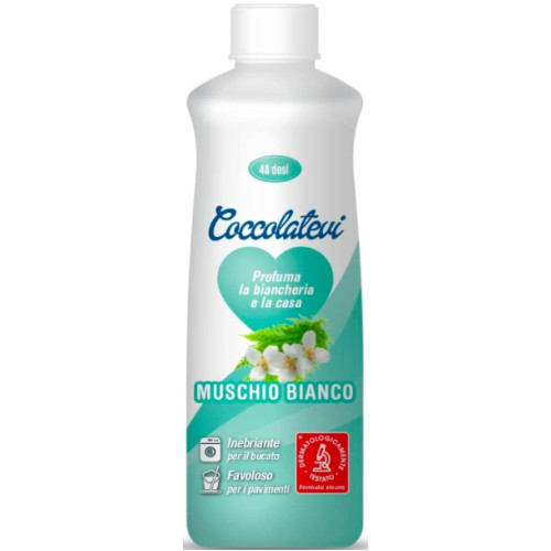 Coccolatevi парфюмированное масло для стирки и уборки Profumo Per Bucato Muschio Bianco 300 ml
